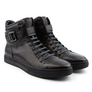 JUMP NEW YORK 
SULLIVAN BLACK HIGH TOP SNEAKERS